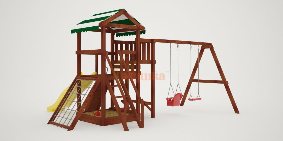 Детская площадка Савушка Мастер 2 - Махагон